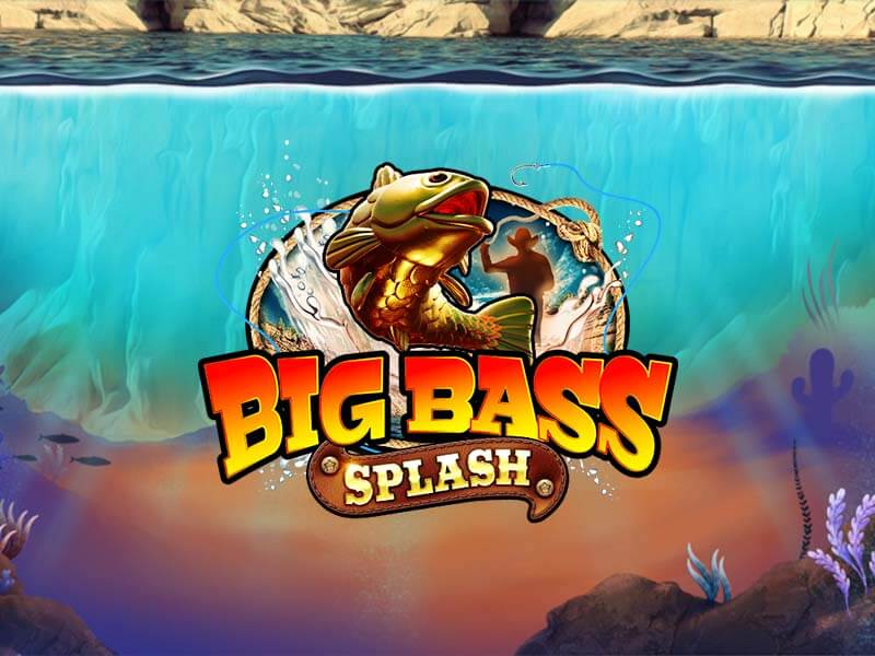 Capa do jogo Big Bass Splash no 52bet9 e 52bet12